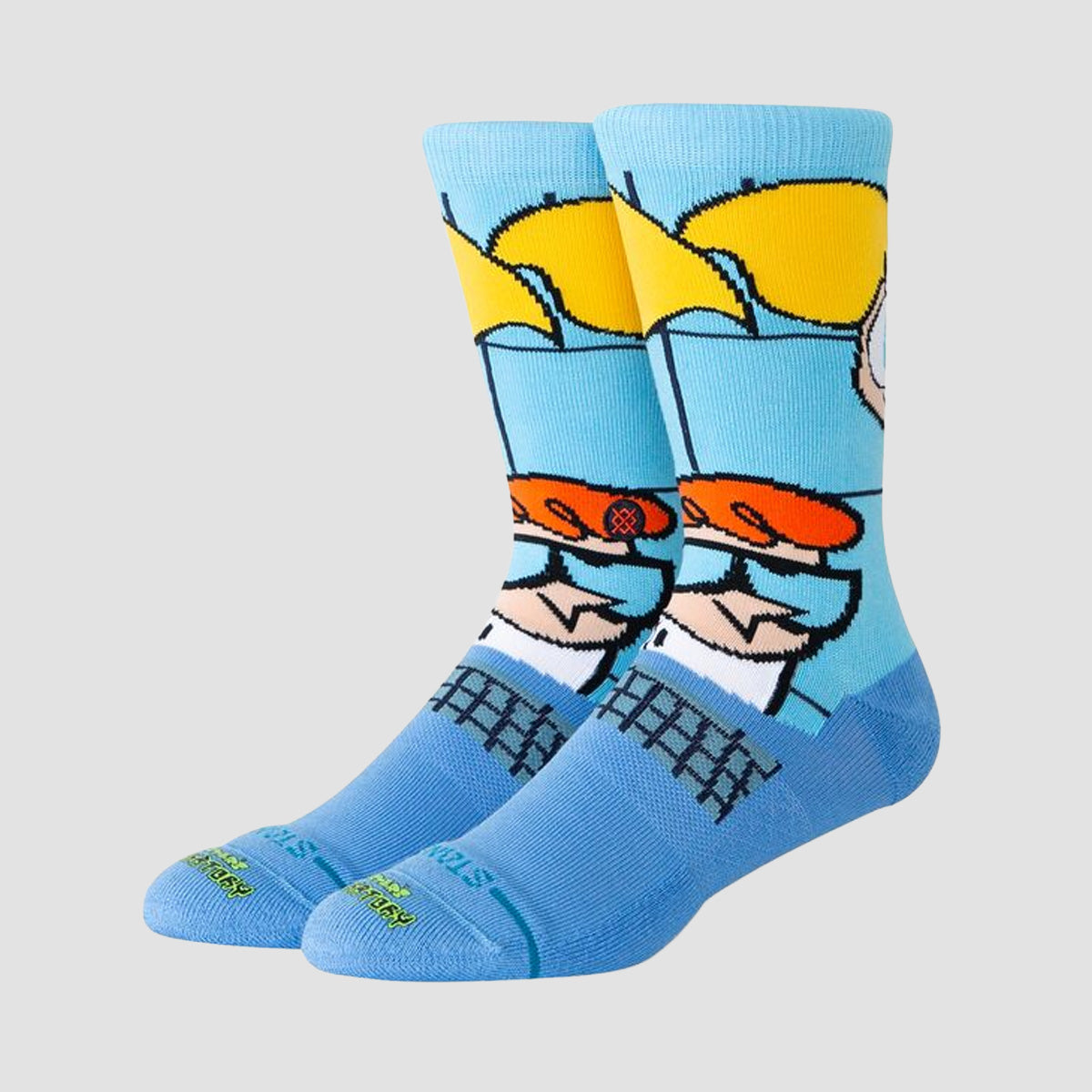 Stance X Cartoon Network Dexters Crew Socks Blue