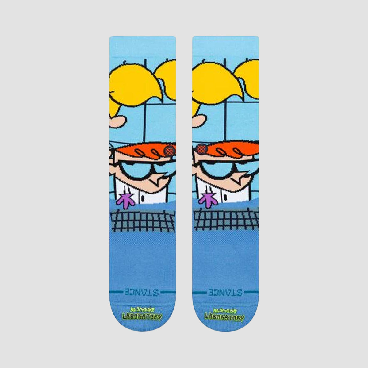 Stance X Cartoon Network Dexters Crew Socks Blue