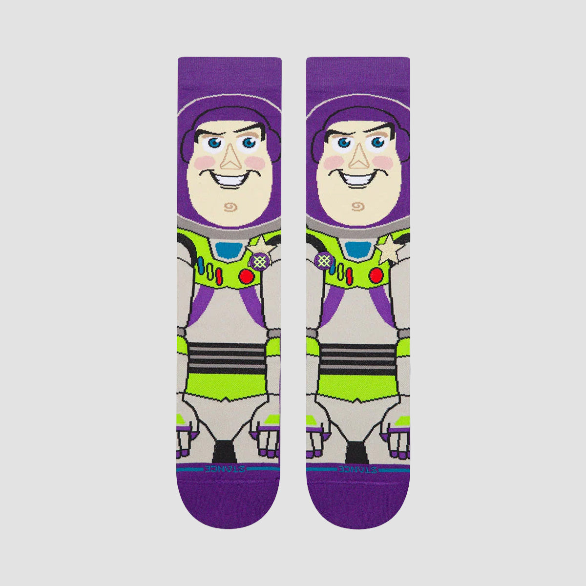 Stance X Toy Story Buzz Crew Socks Purple