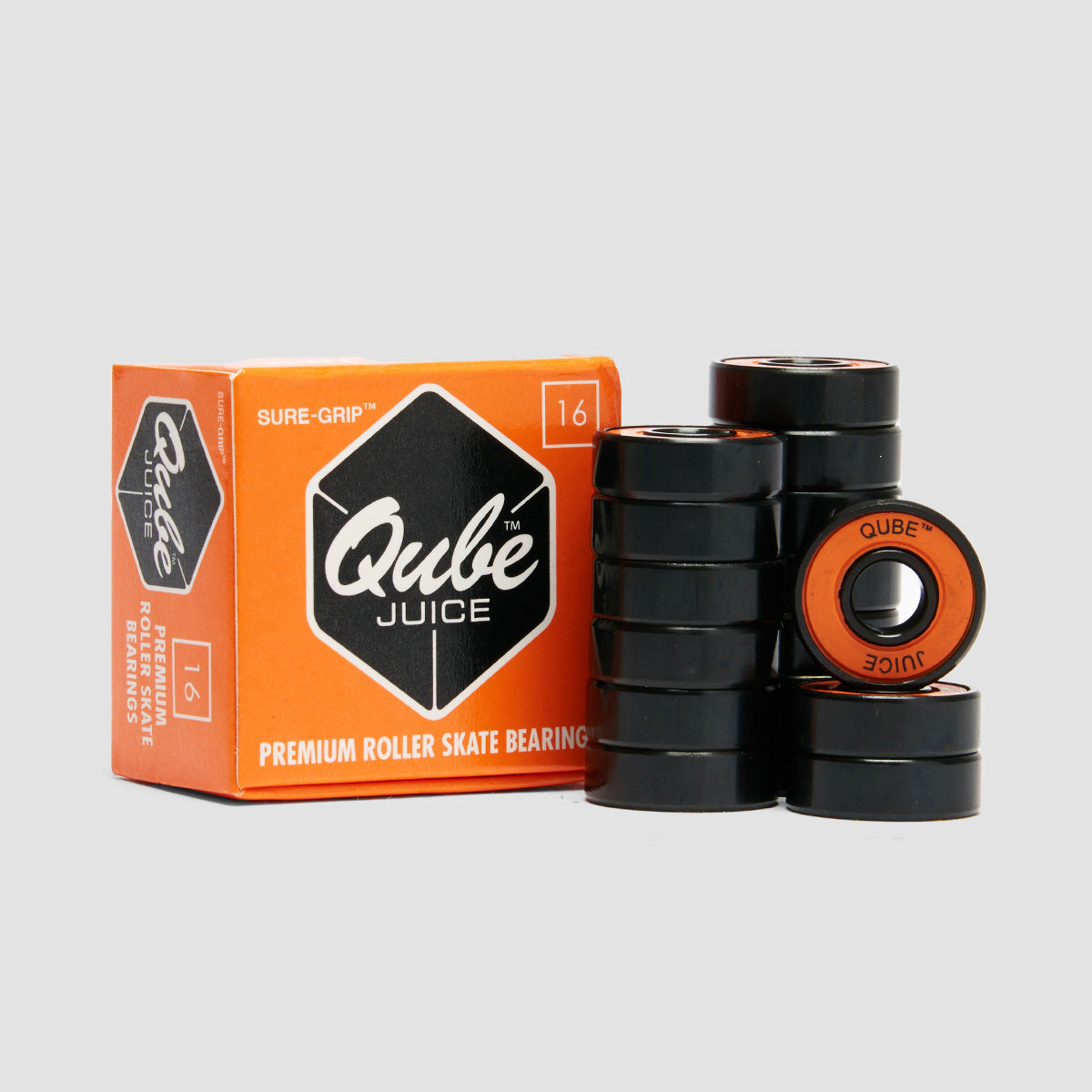 Sure Grip QUBE Juice 8mm Bearings x16