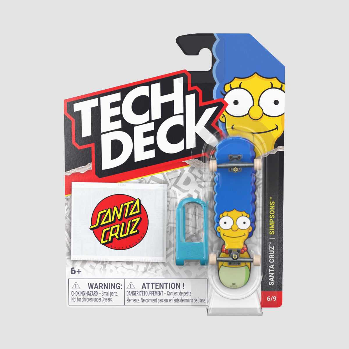 Tech Deck 96mm Entertainment Series (M04) Fingerboard - Santa Cruz The Simpsons 6/9