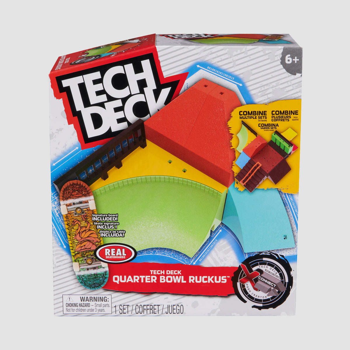 Tech Deck X-Connect Quarter Bowl Ruckus  - Real