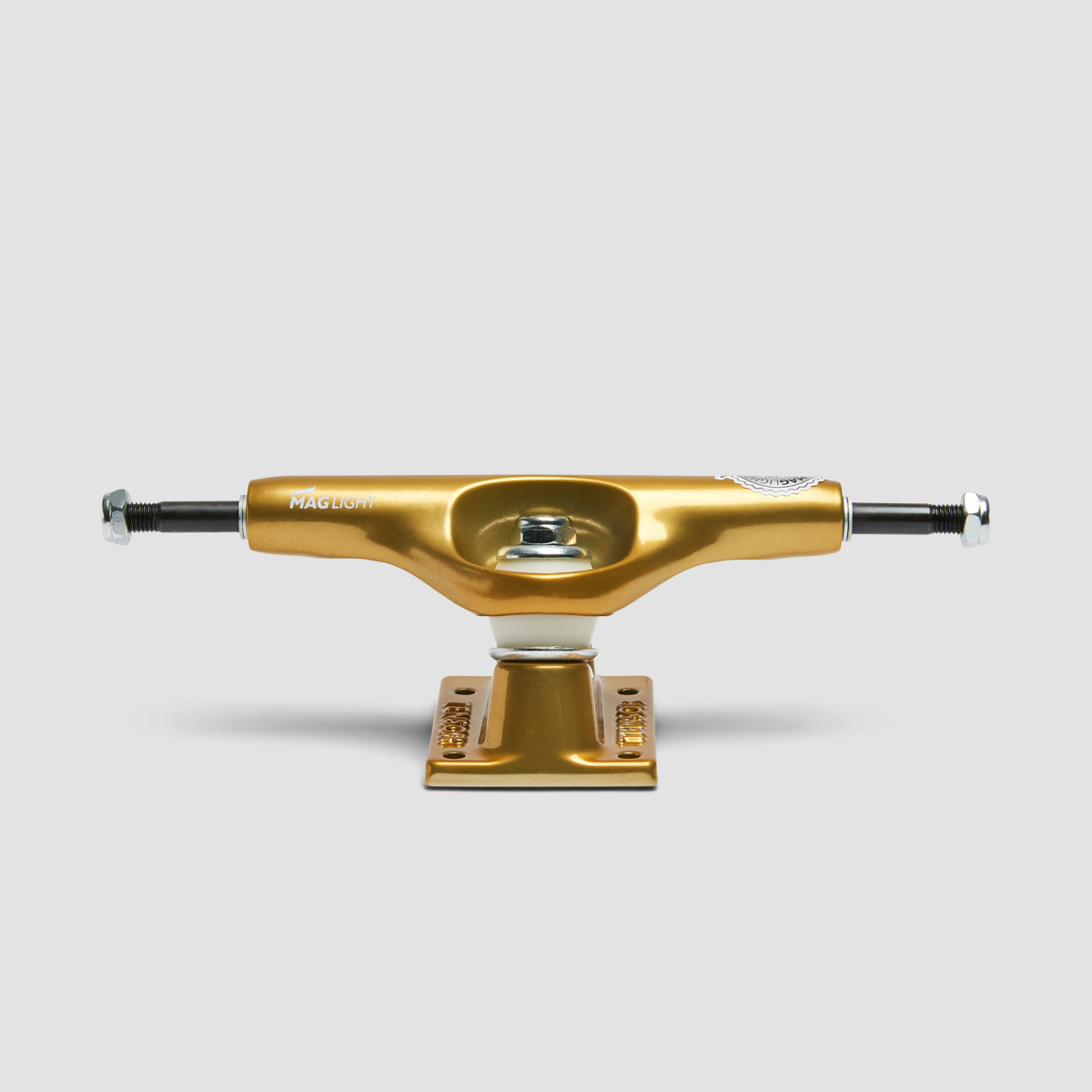 Tensor Mag Light Glossy 5.5 Skateboard Trucks 1 Pair Gold - 8.25"