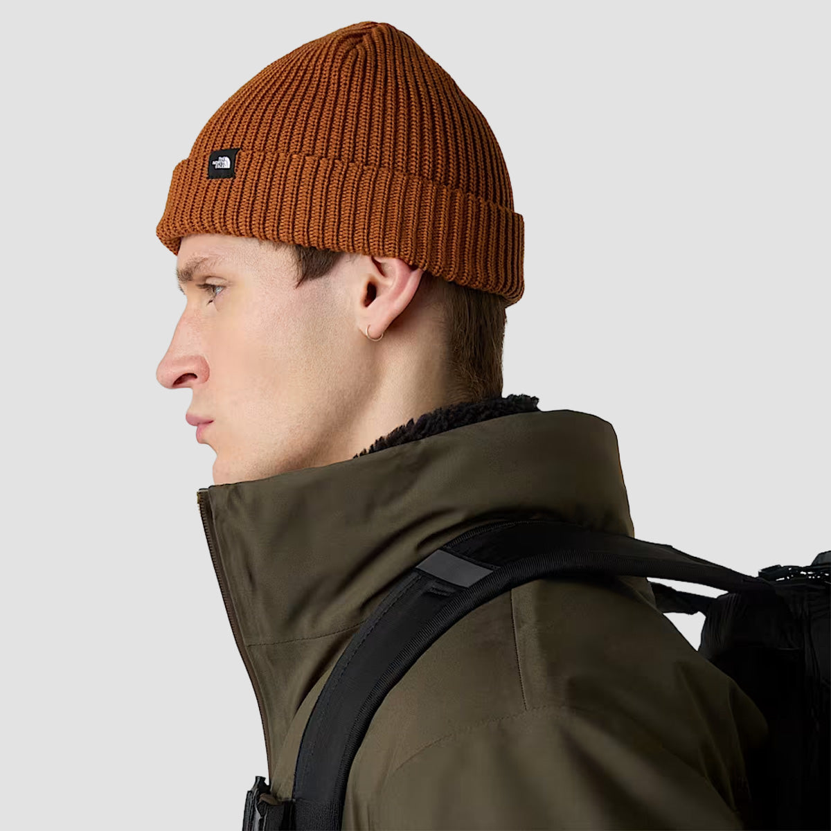 The North Face Fisherman Beanie Burnt Umber