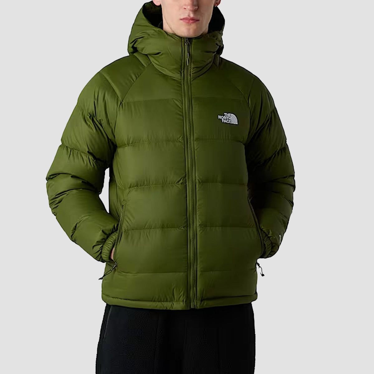 The North Face Hydrenalite Hooded Down Jacket Woodland Green