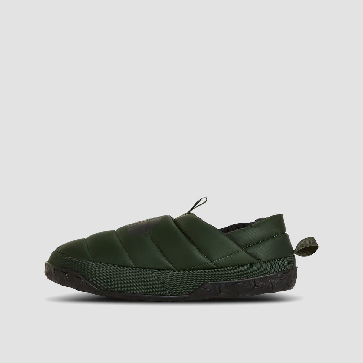 The North Face Nuptse Mule Slippers - Bottle Green/TNF Black
