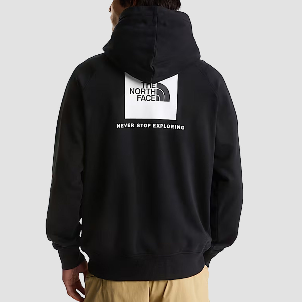 The North Face Raglan Box NSE Regular Pullover Hoodie TNF Black/TNF White
