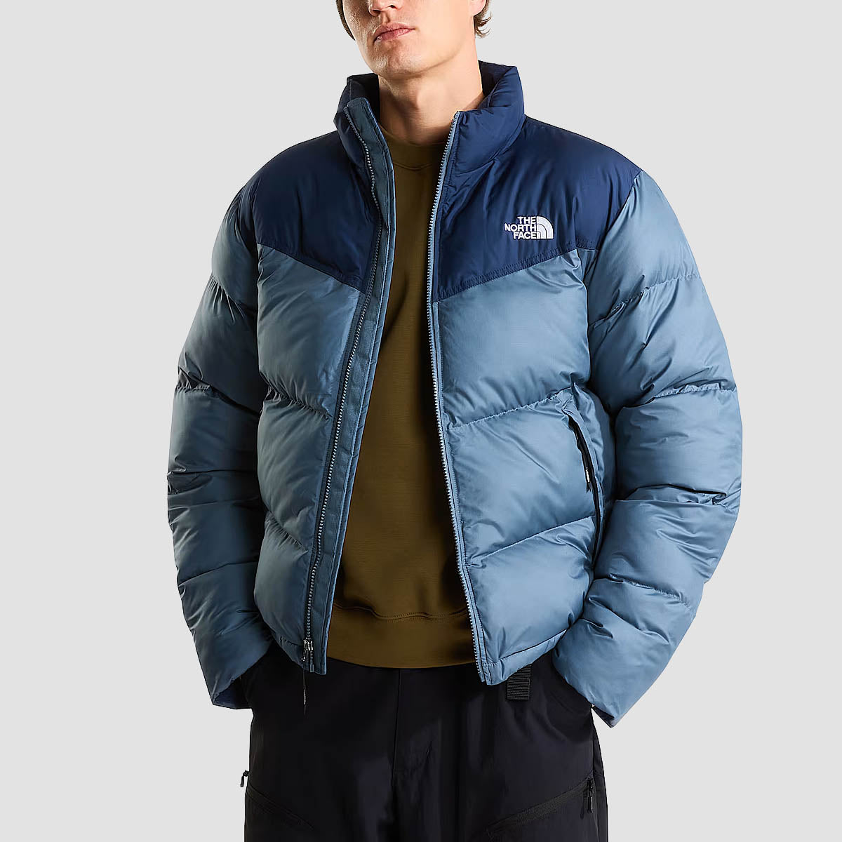 The North Face Saikuru Jacket Granite Grey/Summit Navy