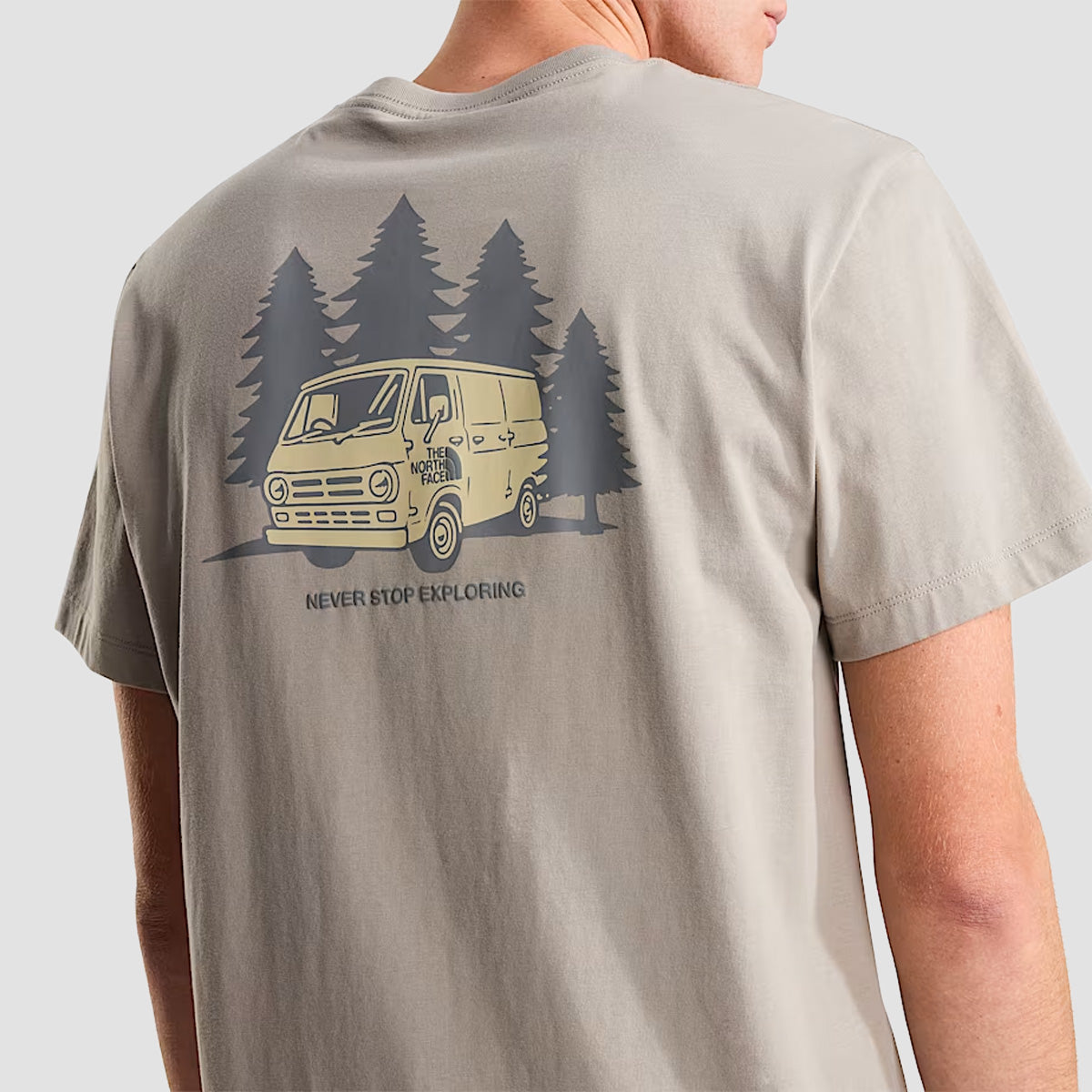 The North Face Van Life Relaxed T-Shirt Stone Slab