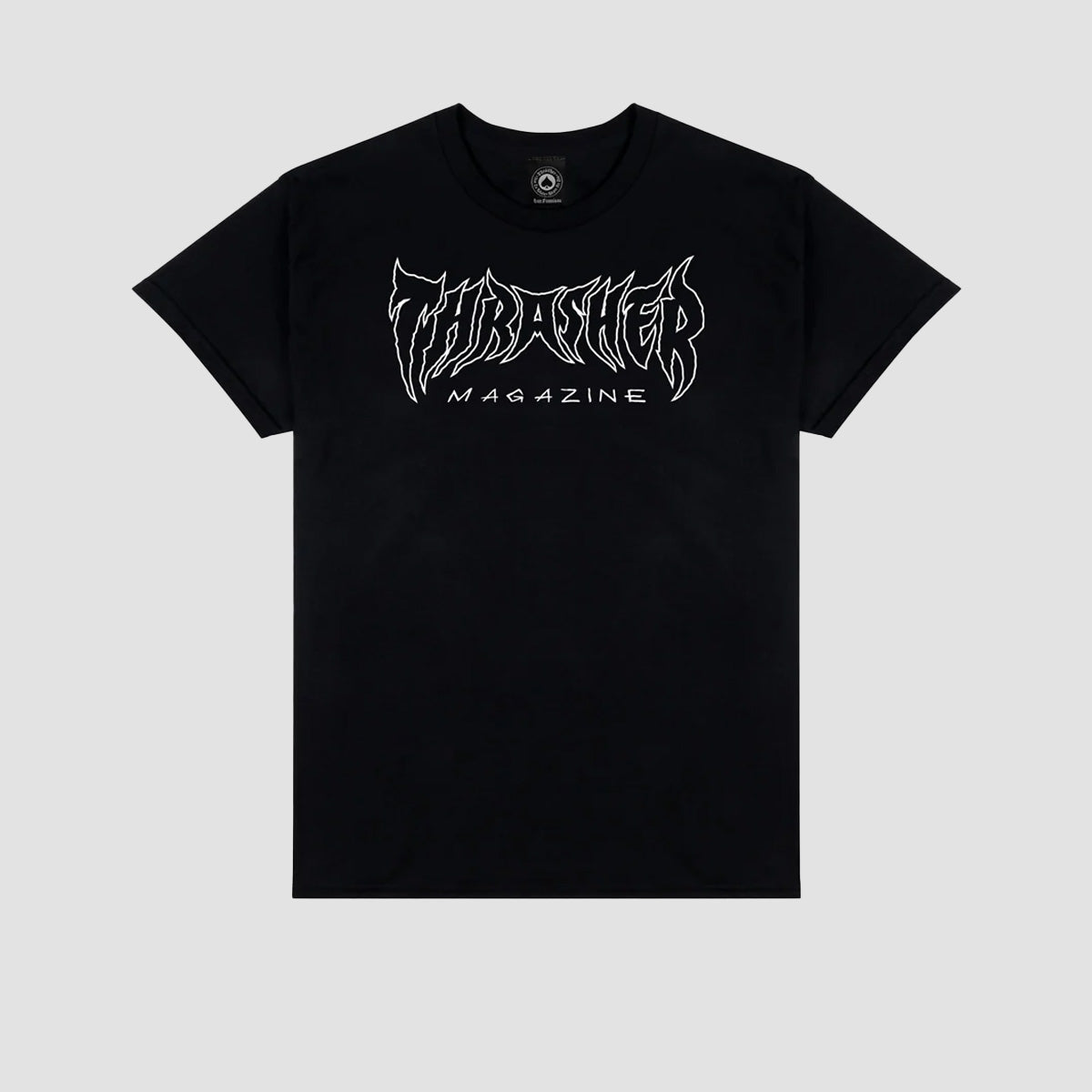 Thrasher Metal T-Shirt Black