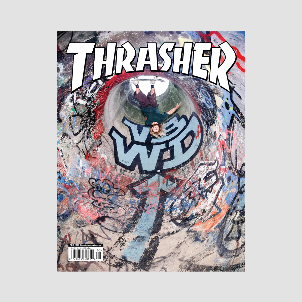 Thrasher Skateboard Magazine February 2026