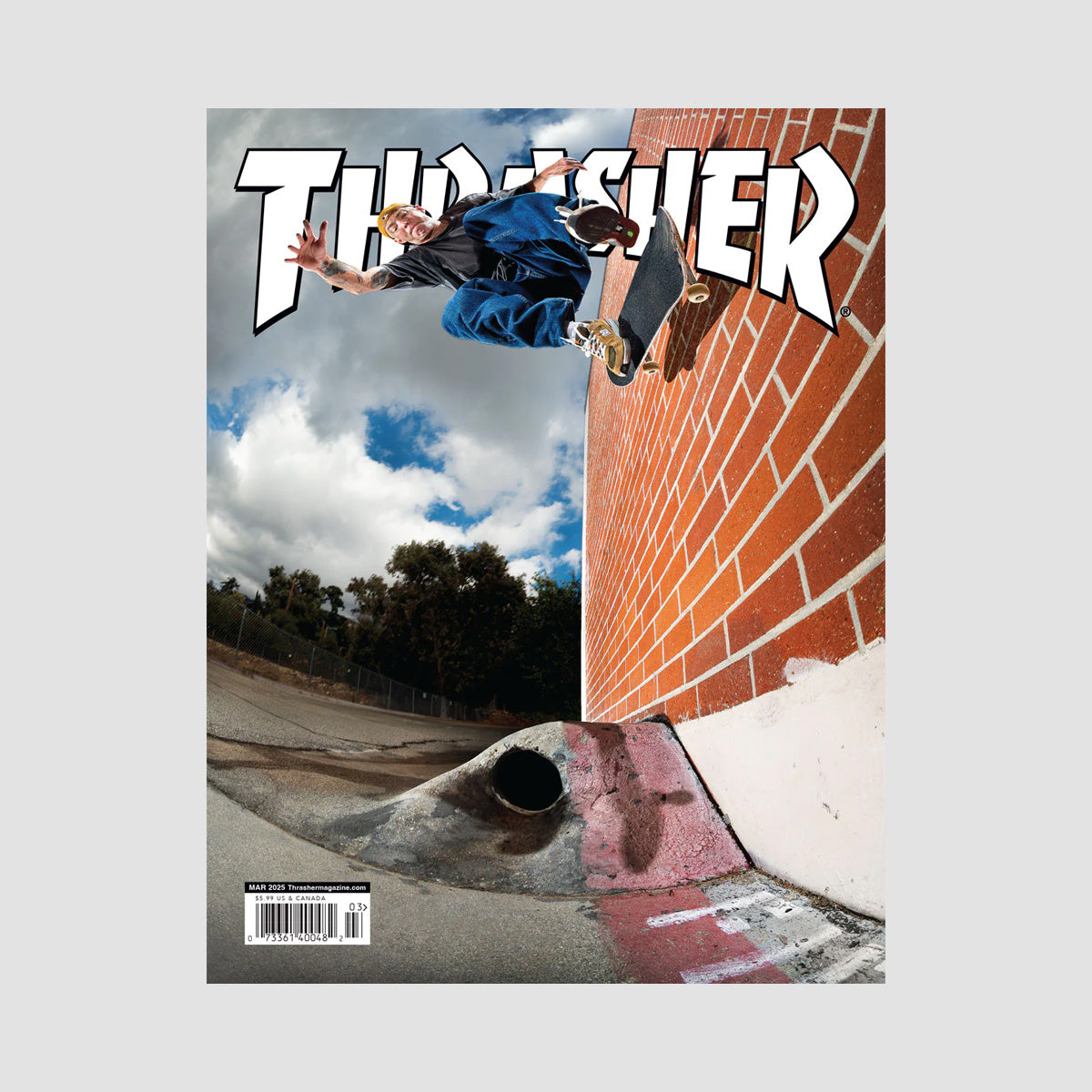 Thrasher Skateboard Magazine March 2025