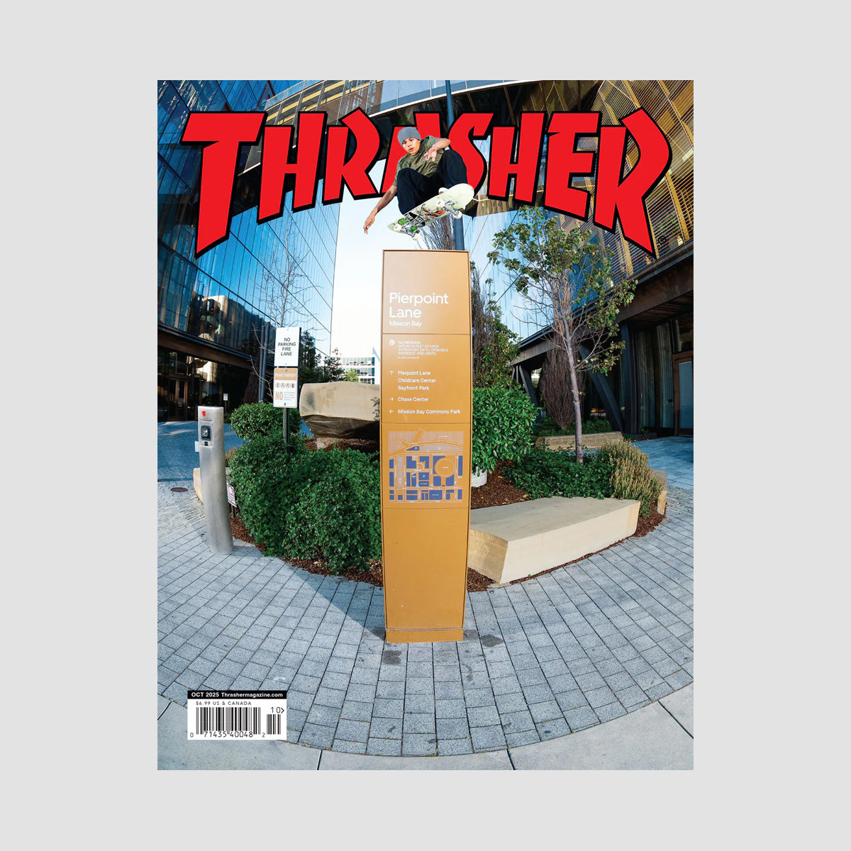 Thrasher Skateboard Magazine October 2025