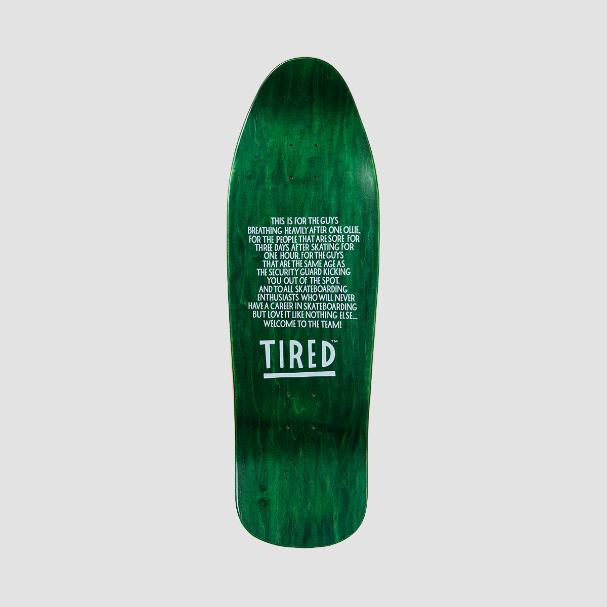 Tired Family Business 1989 Skateboard Deck - 9.9"