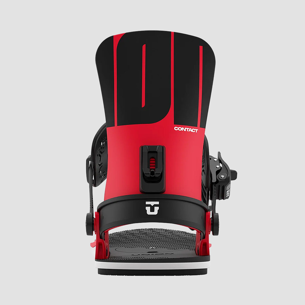 Union Contact Snowboard Bindings Red
