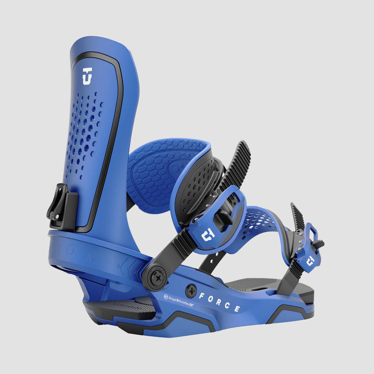 Union Force 2025 Snowboard Bindings Metallic Blue