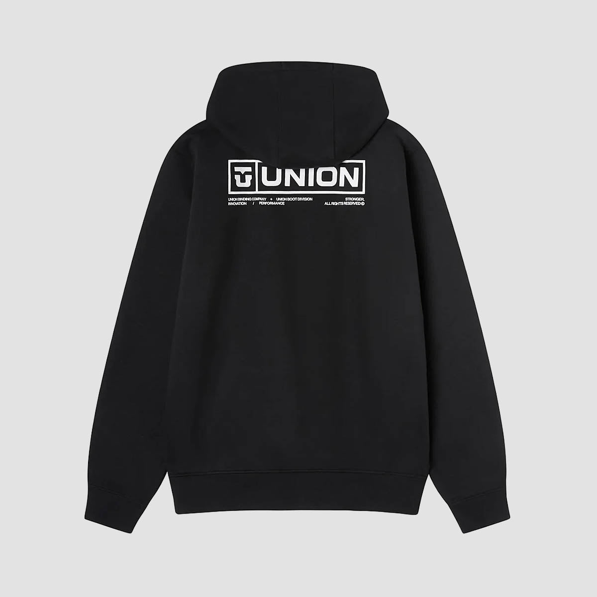 Union Team Pullover Hoodie Black