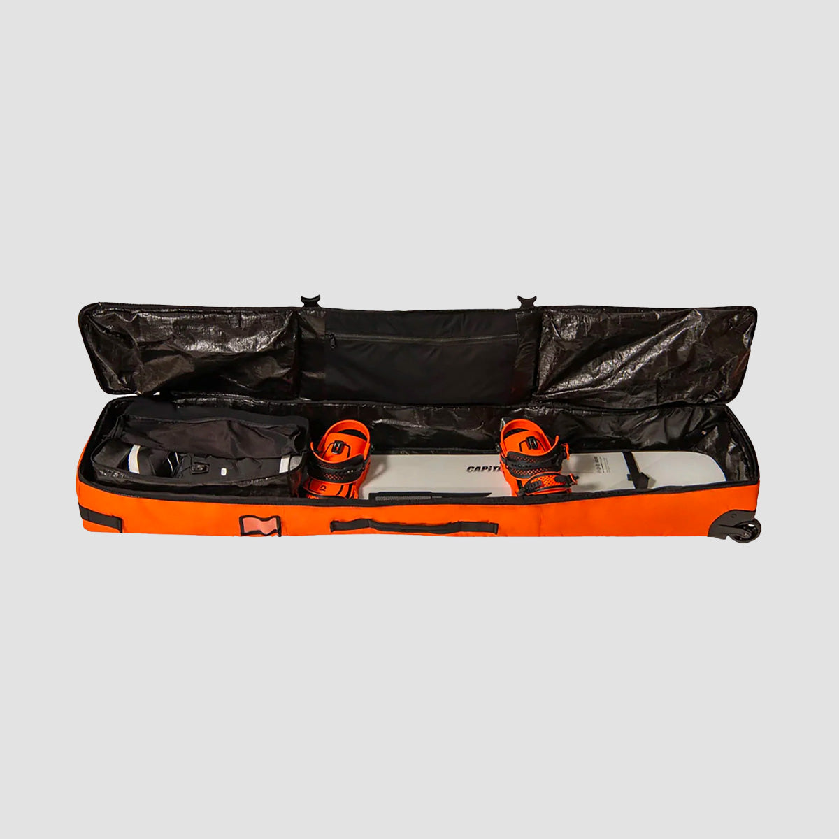 Union Travel Wheeled Snowboard Bag Orange 165cm