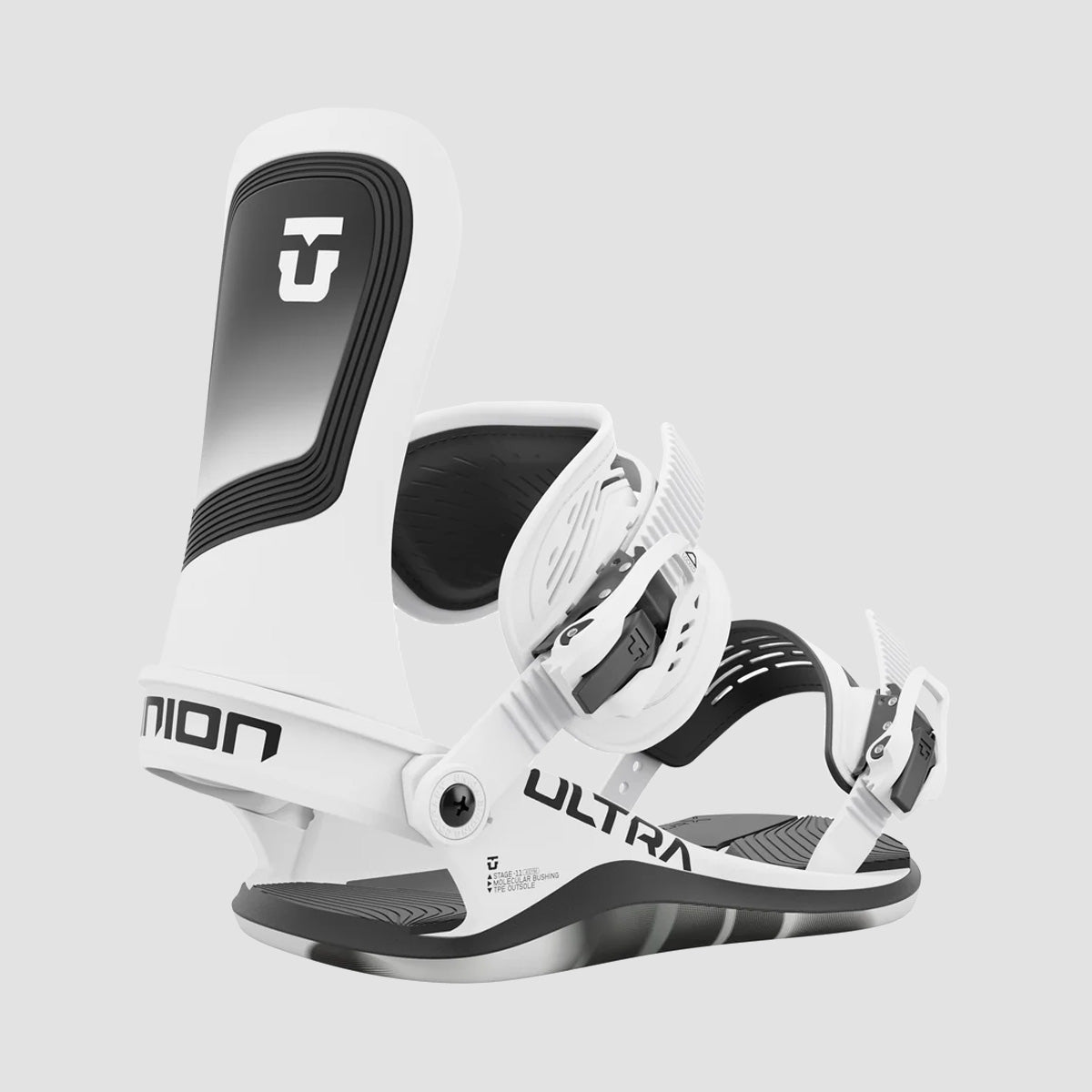 Union Ultra 2025 Snowboard Bindings White