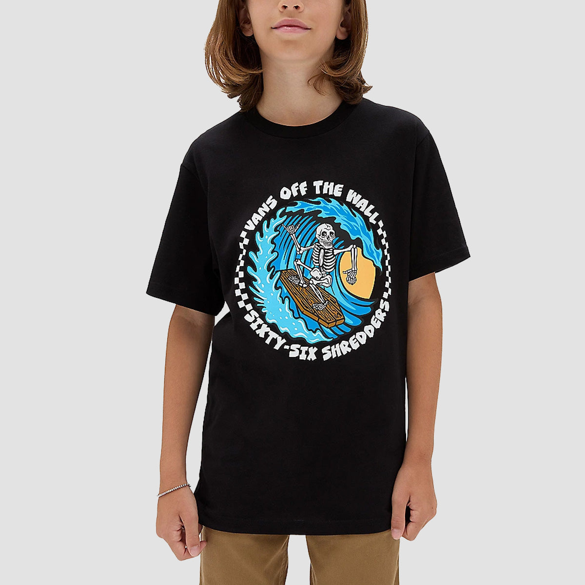 Vans 66 Shredders T-Shirt Black - Kids