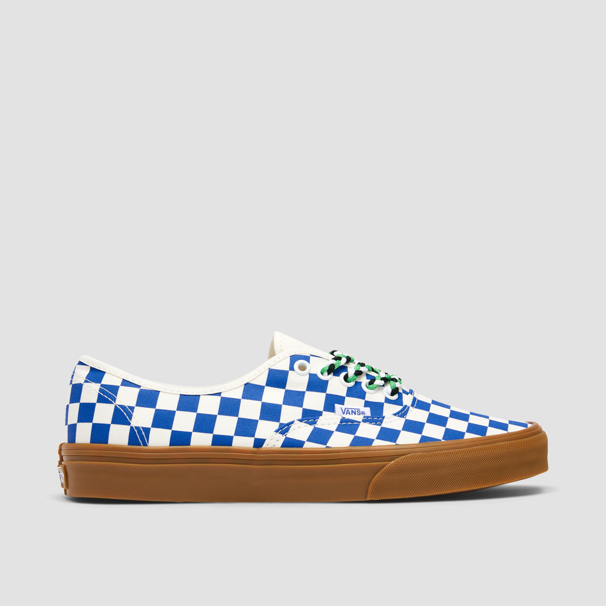 Blue and white vans checkerboard deals