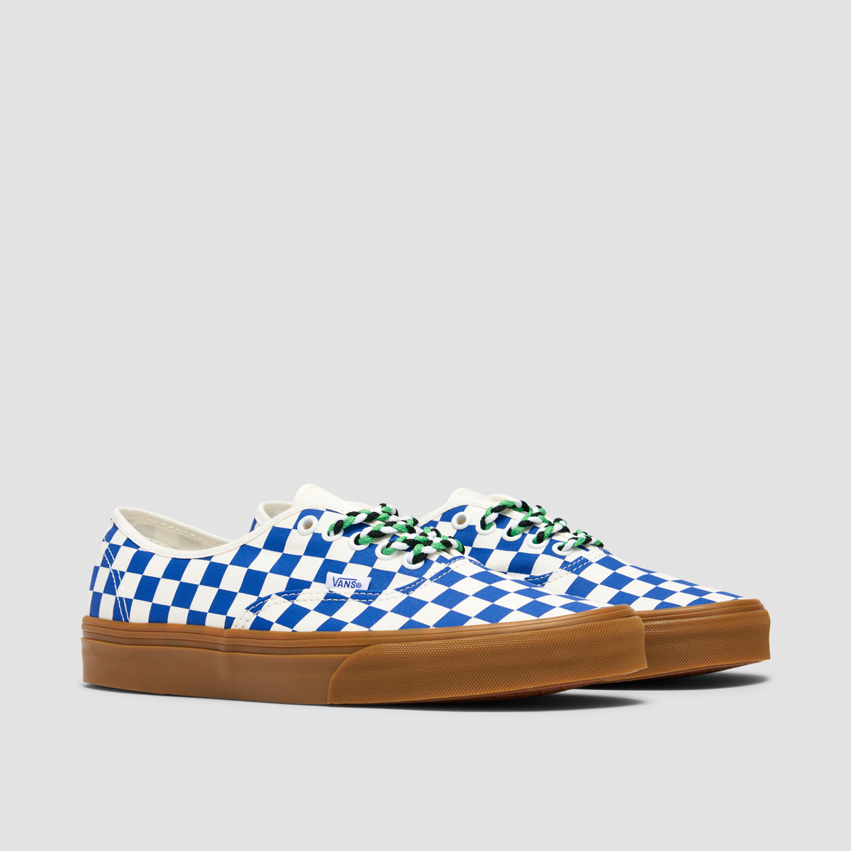 Vans Authentic Shoes - Checkerboard Blue/White