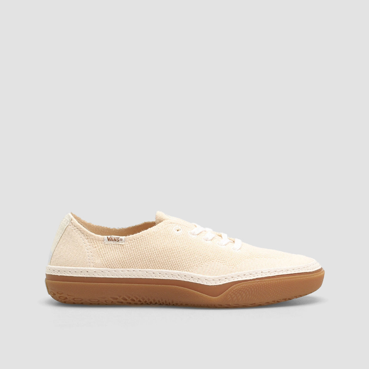 Vans Circle Vee Shoes - Natural/Gum