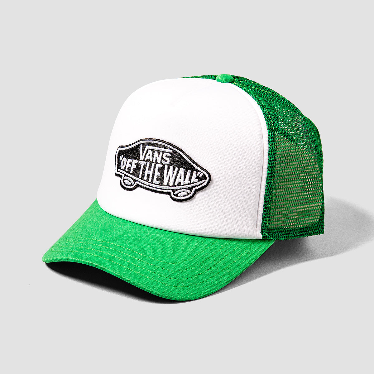 Vans Classic Patch Curved Bill Trucker Cap Vivid Verdant