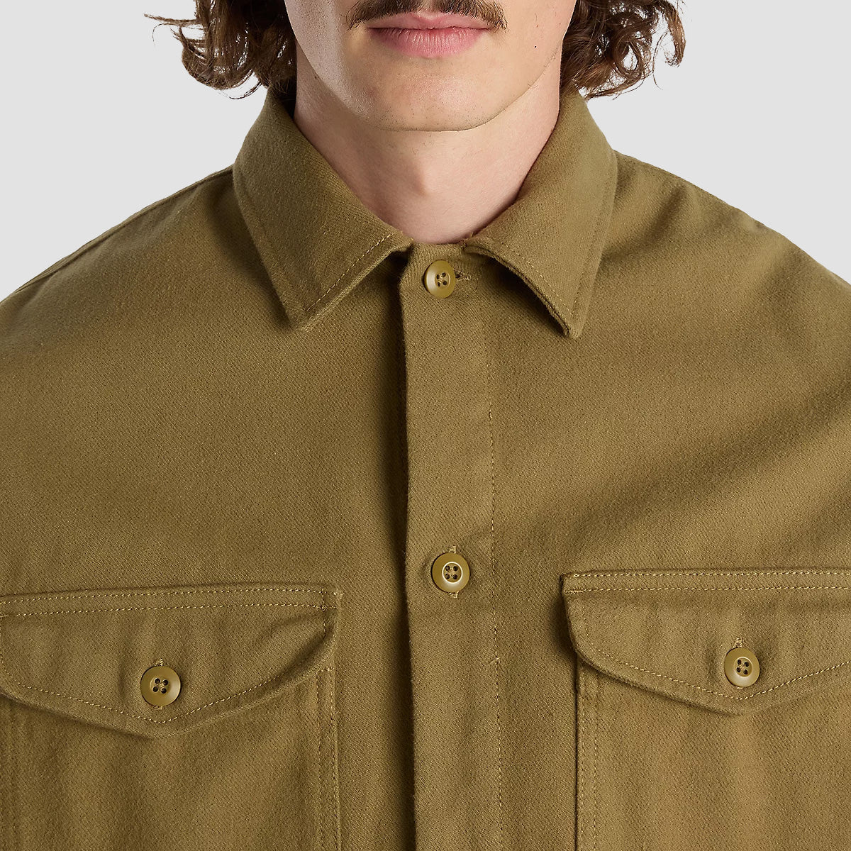 Vans Colegrove Shacket Longleeve Shirt Gothic Olive