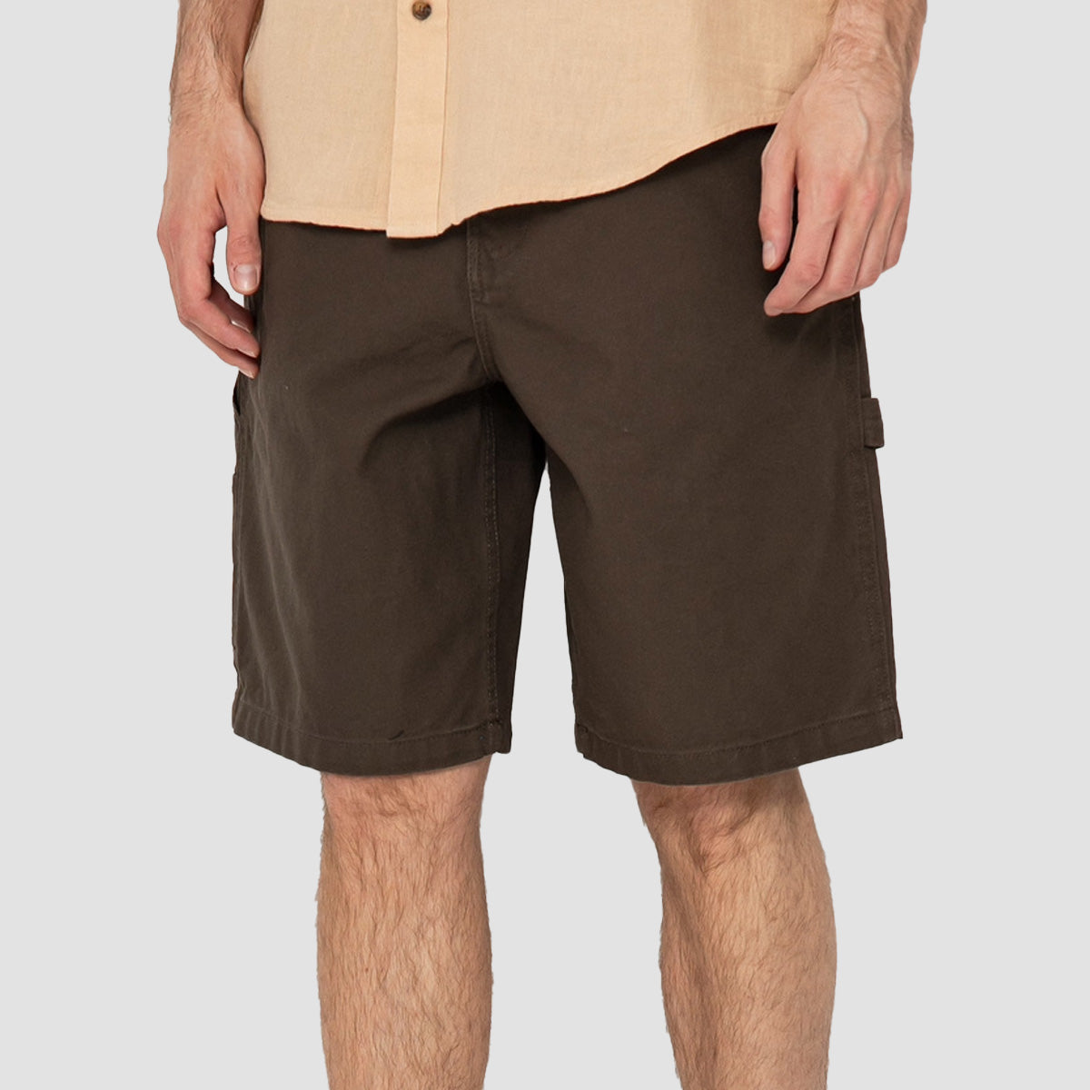 Vans Drill Chore Carpenter Canvas Shorts Turkish Coffee