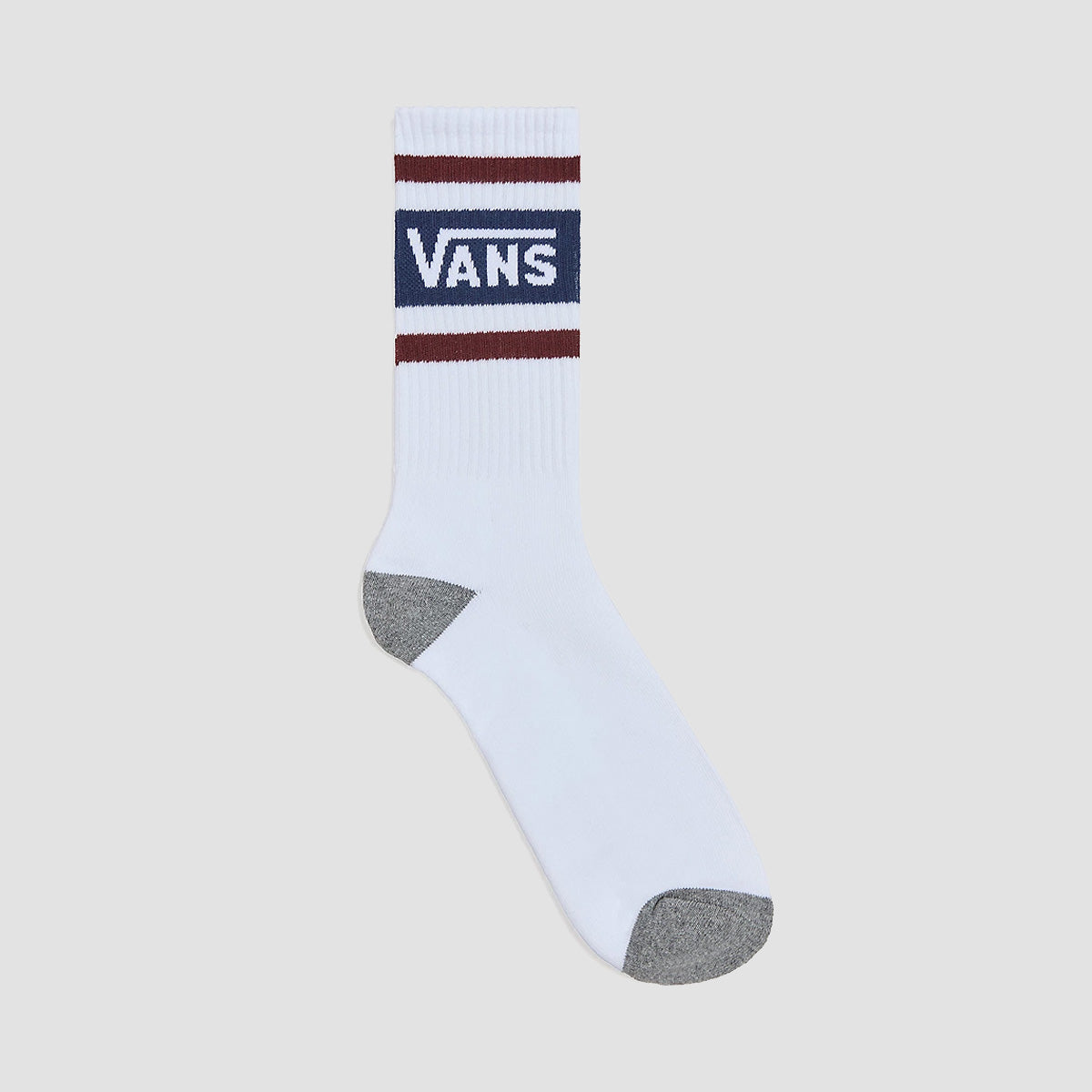 Vans Drop V Crew Socks Bitter Chocolate