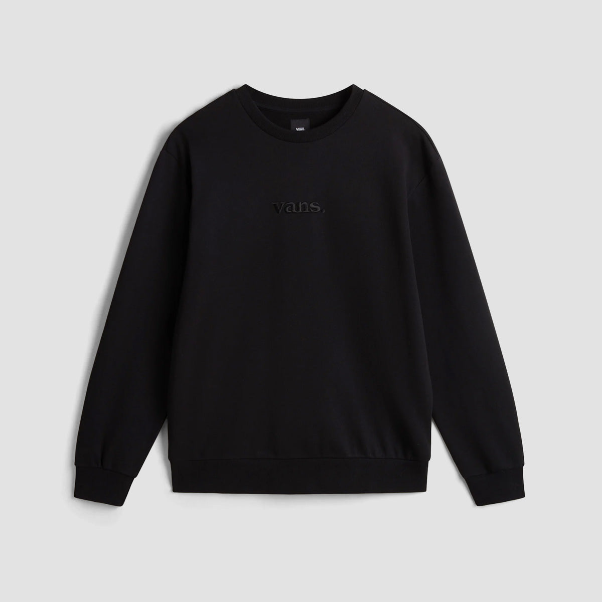 Vans Essential Relaxed Fit Crew Sweatshirt Black