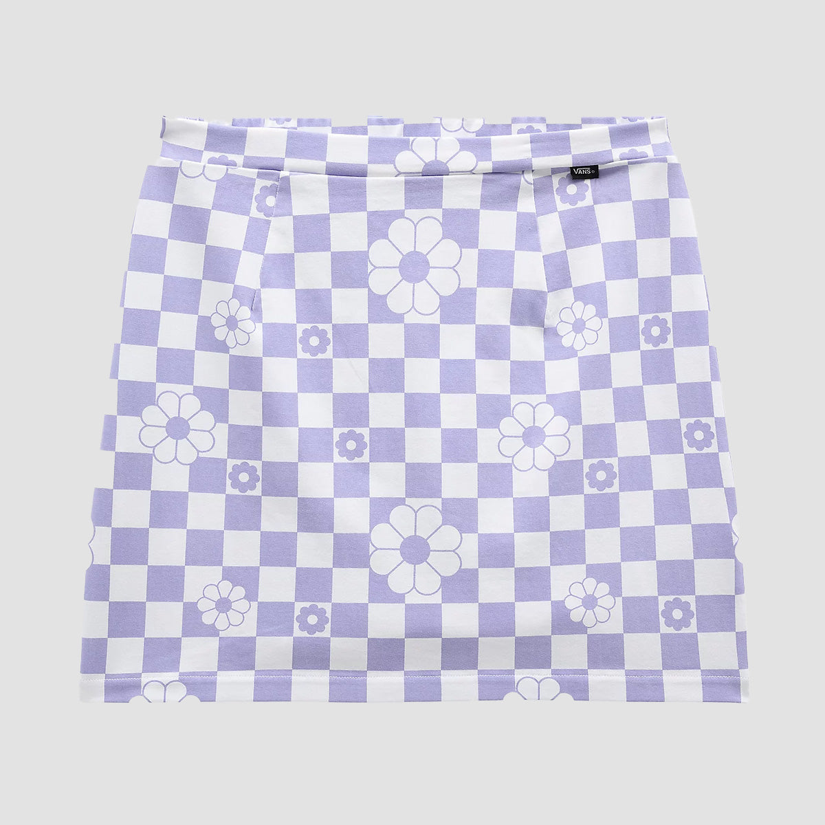 Vans Fairlands Skirt Floral Checkerboard Sweet Lavender - Womens