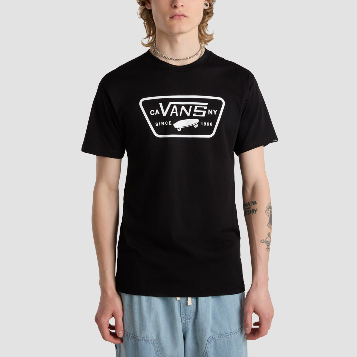 Vans Full Patch T-Shirt Black/White