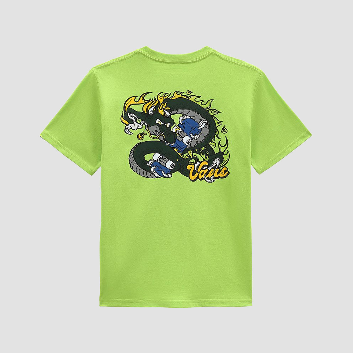 Vans Gnardragon T-Shirt Lime Green - Kids