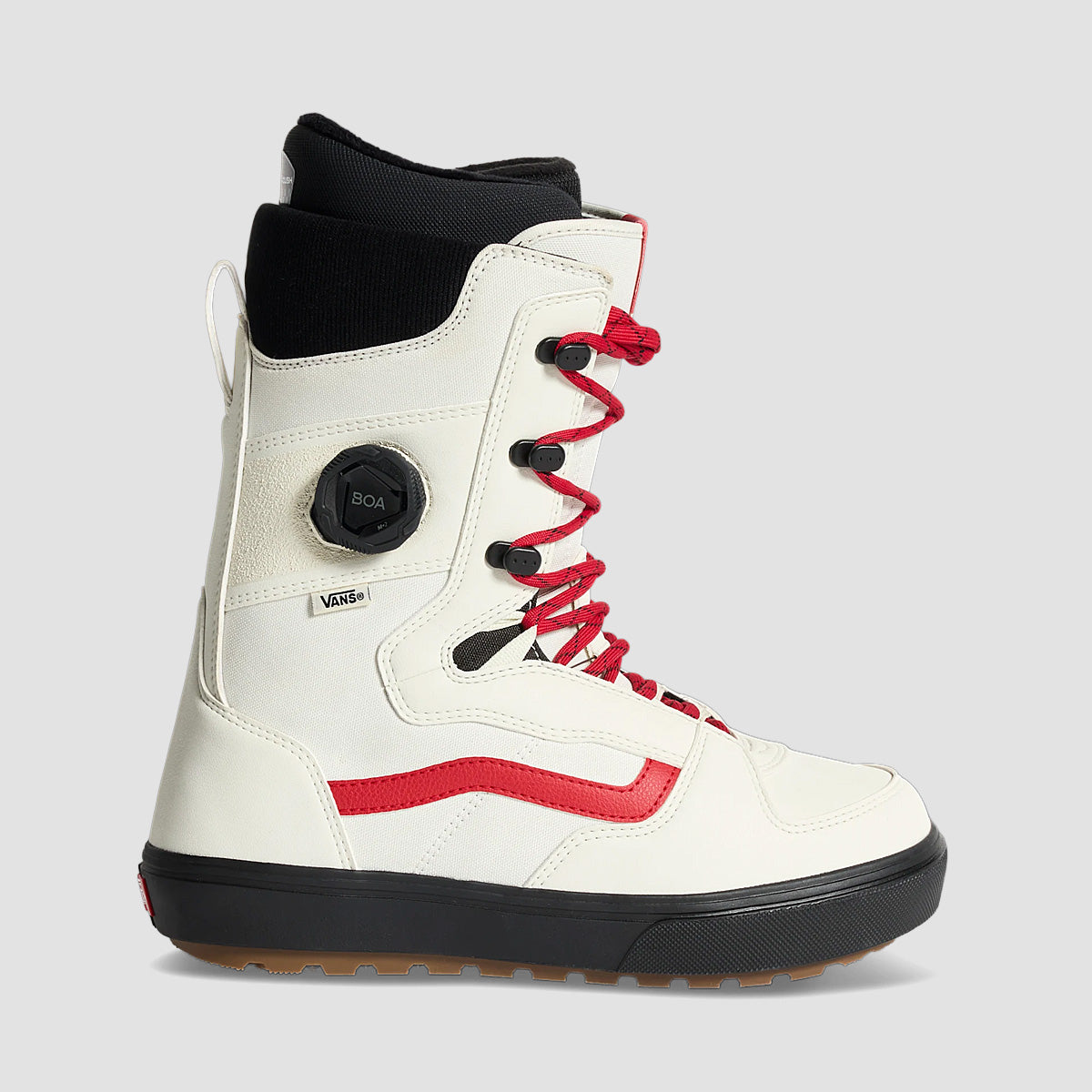 Vans Invado OG Snowboard Boots Marshmallow/Racing Red