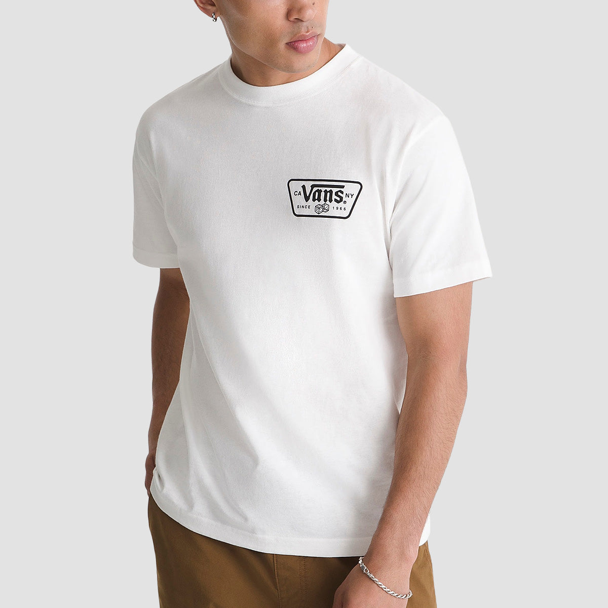 Vans Knu Patch T-Shirt White