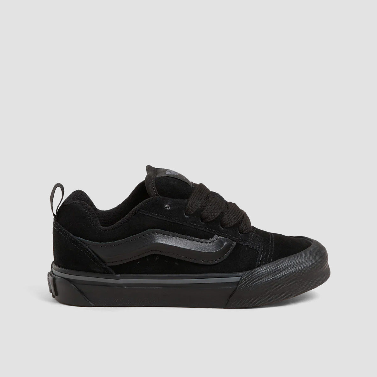 Vans Knu Skool (4-8 Years) Shoes - Black/Castlerock - Kids