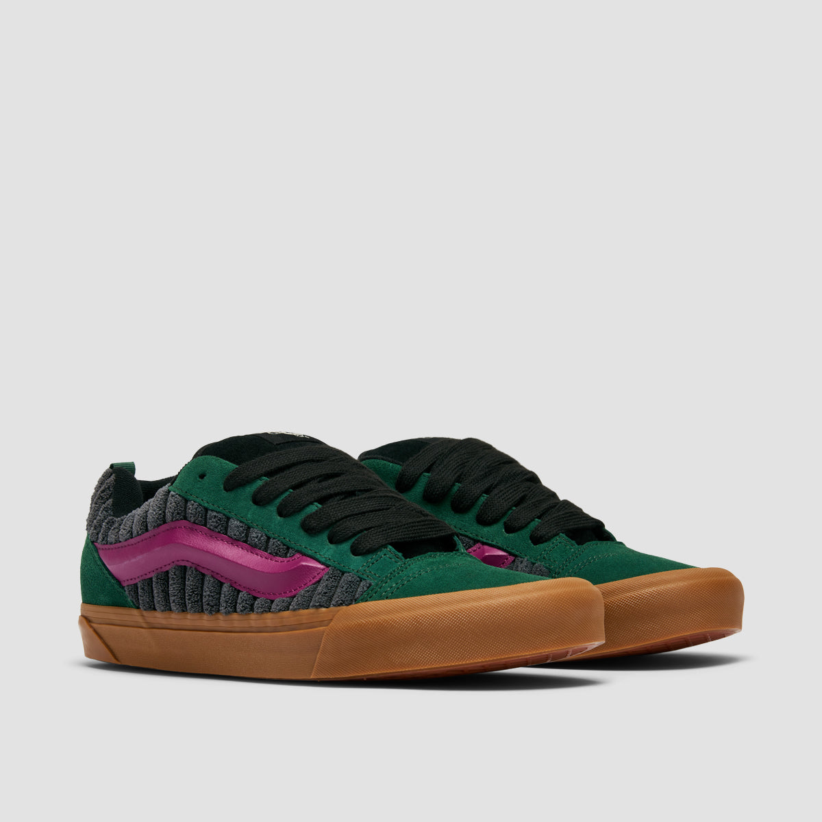 Vans Knu Skool Shoes - Jumbo Cord Grey/Multi