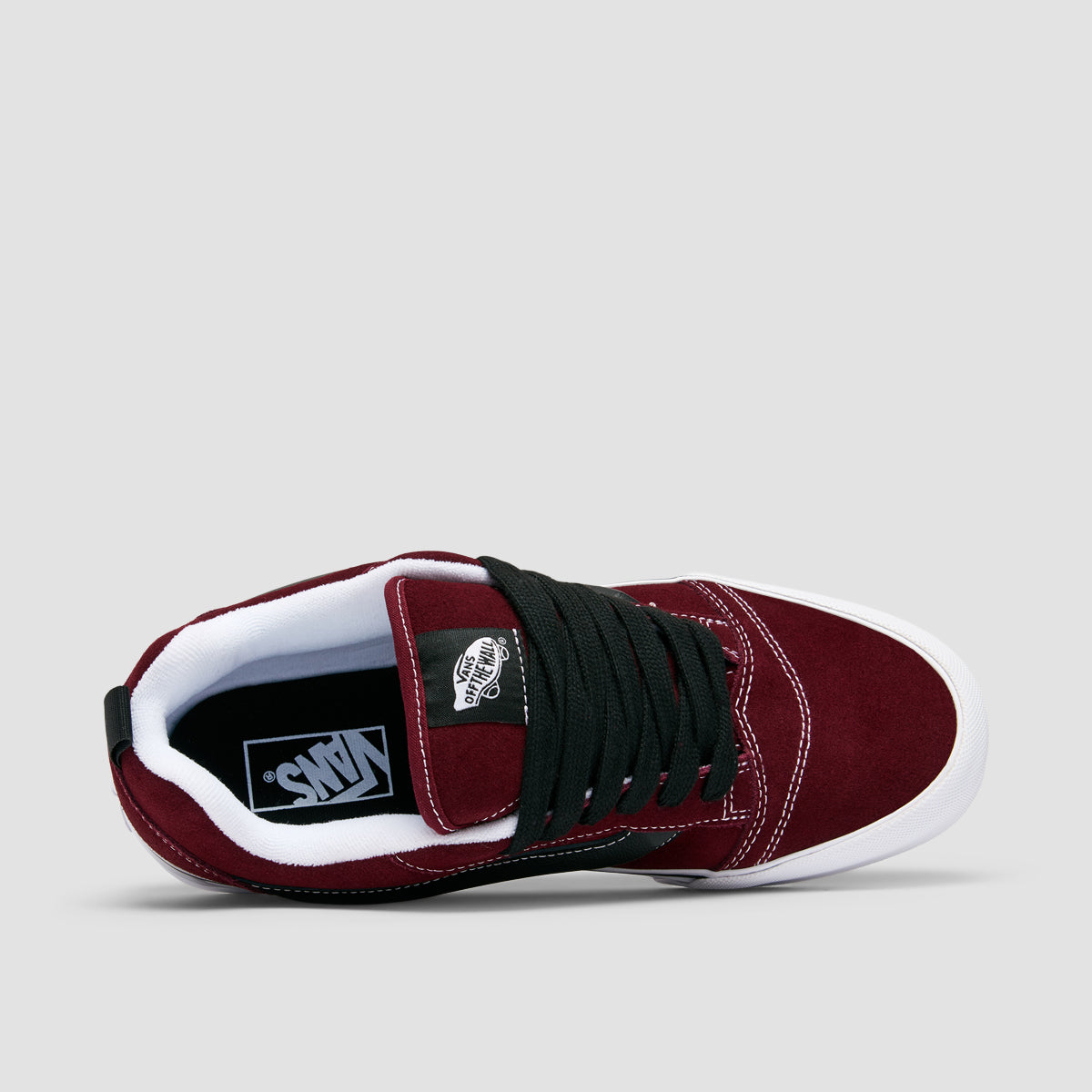 Vans Knu Skool Shoes - Suede Port/Black