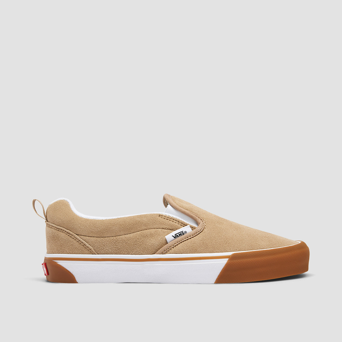 Vans Knu Slip-On Shoes - Suede Beige