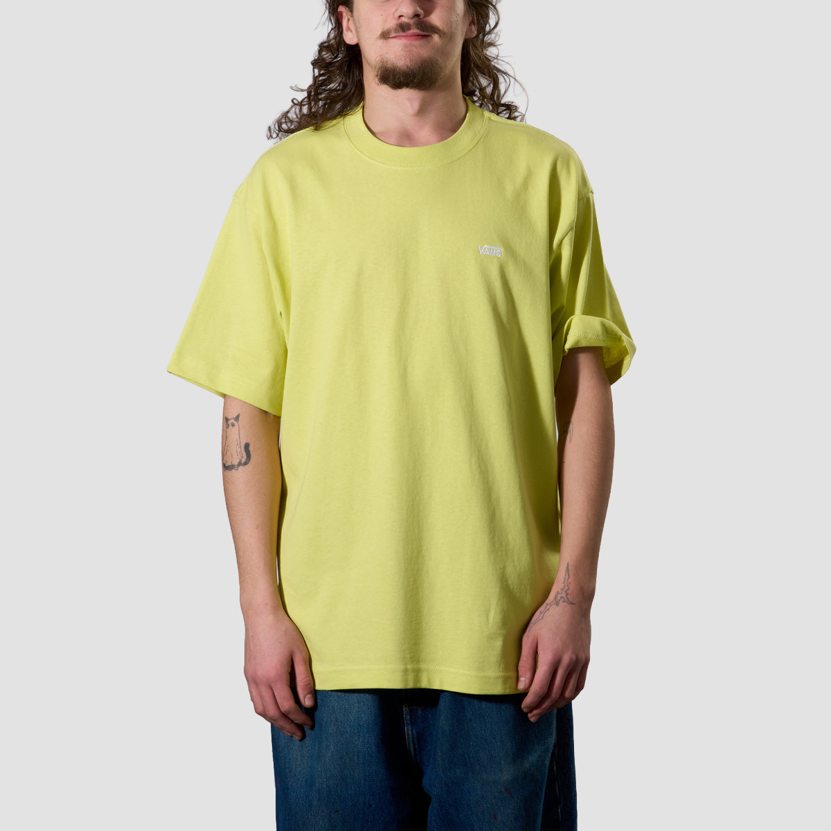 Vans Left Chest II Loose T-Shirt Canary Yellow