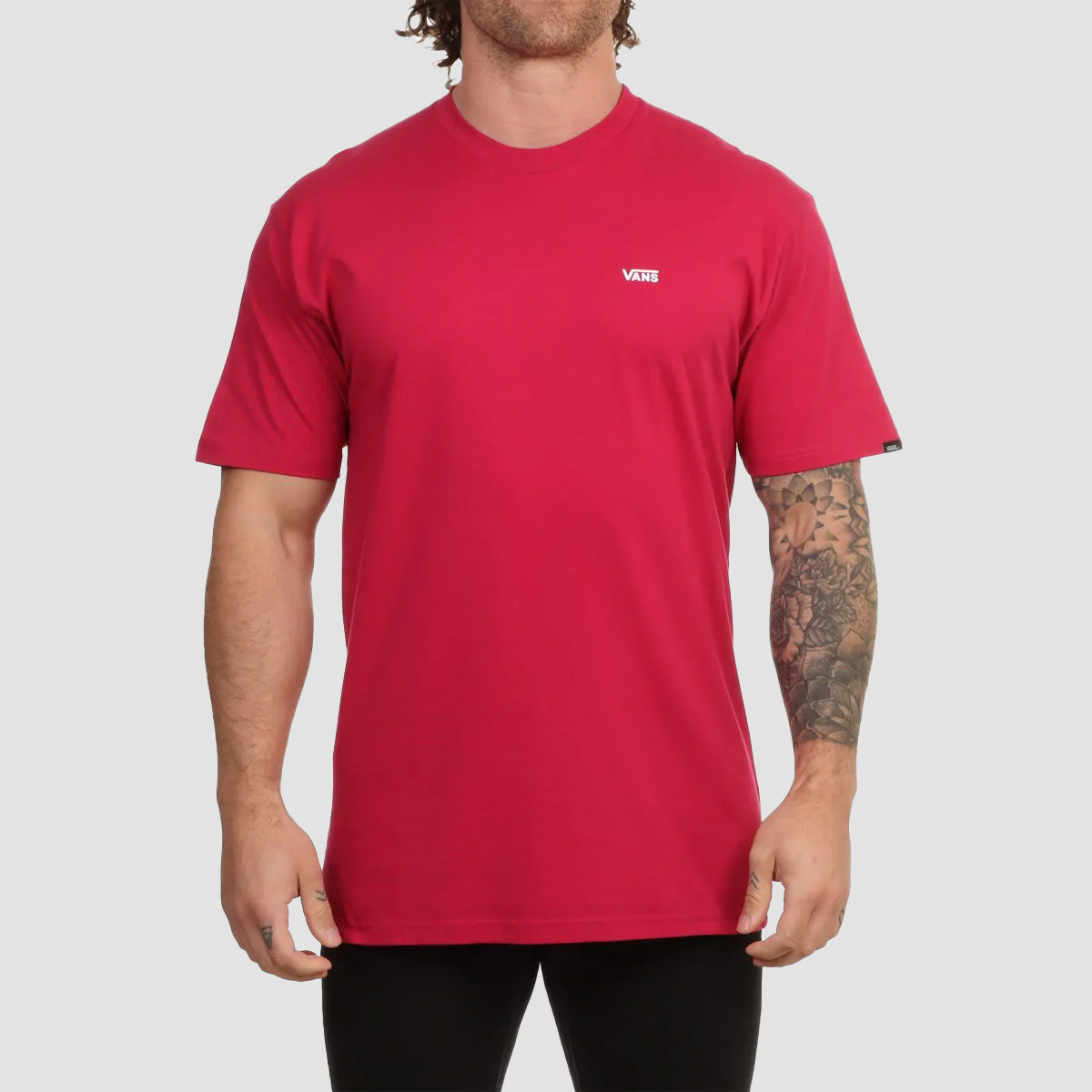 Vans Left Chest Logo T-Shirt Cherries Jubilee