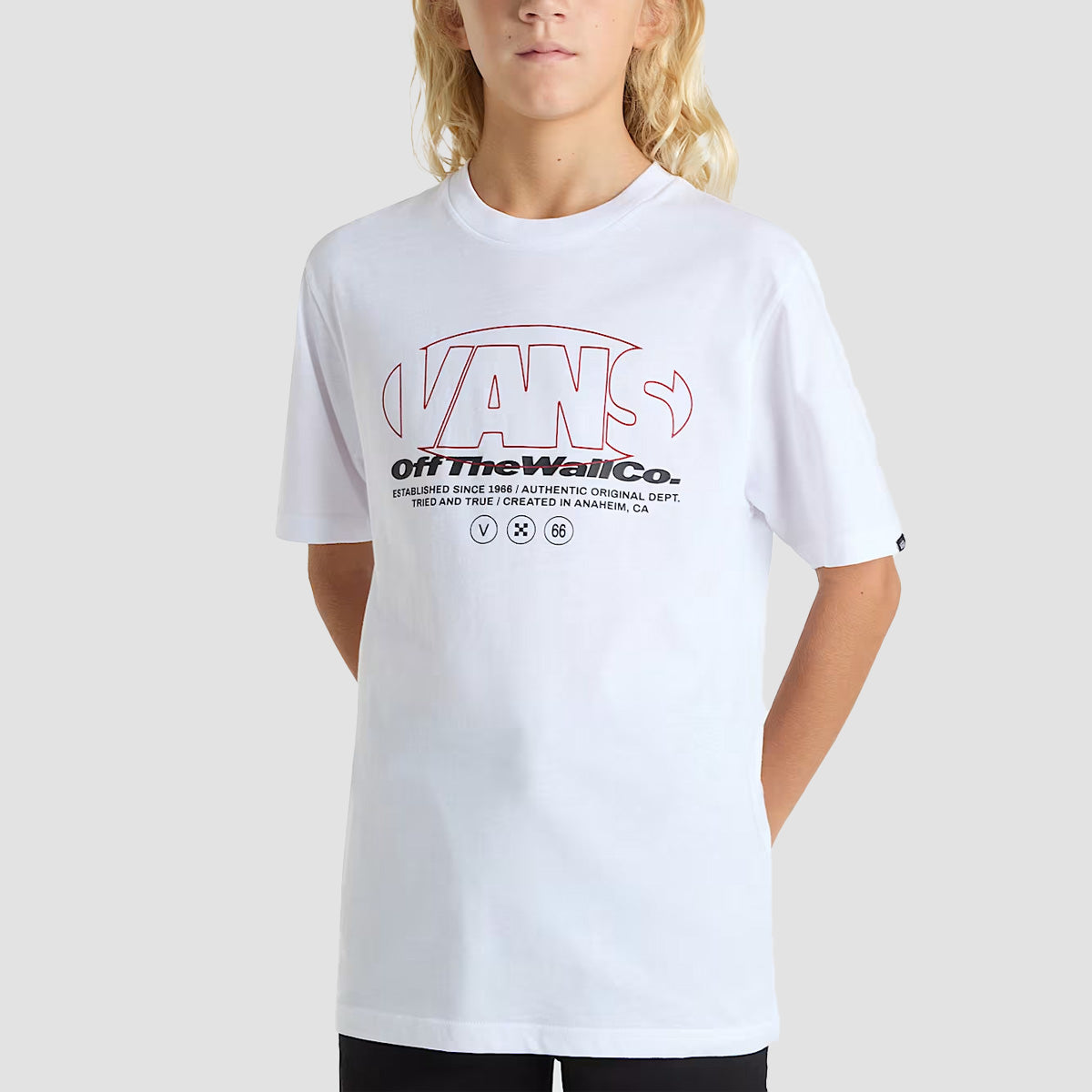 Vans Major Type T-Shirt White - Kids