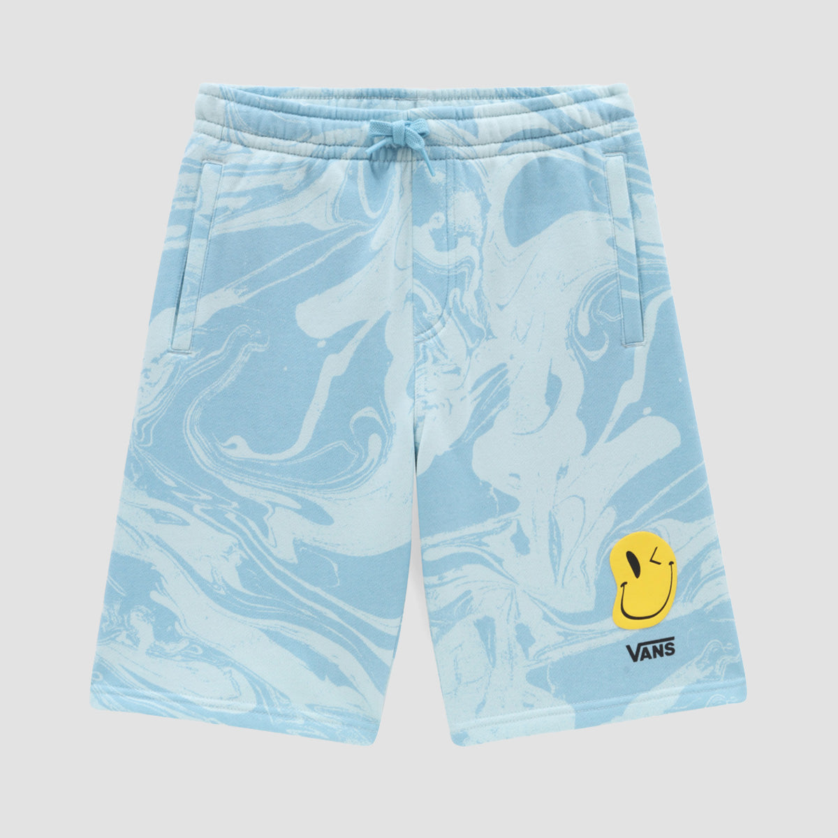 Vans Marble Fleece Shorts Blue Glow - Kids