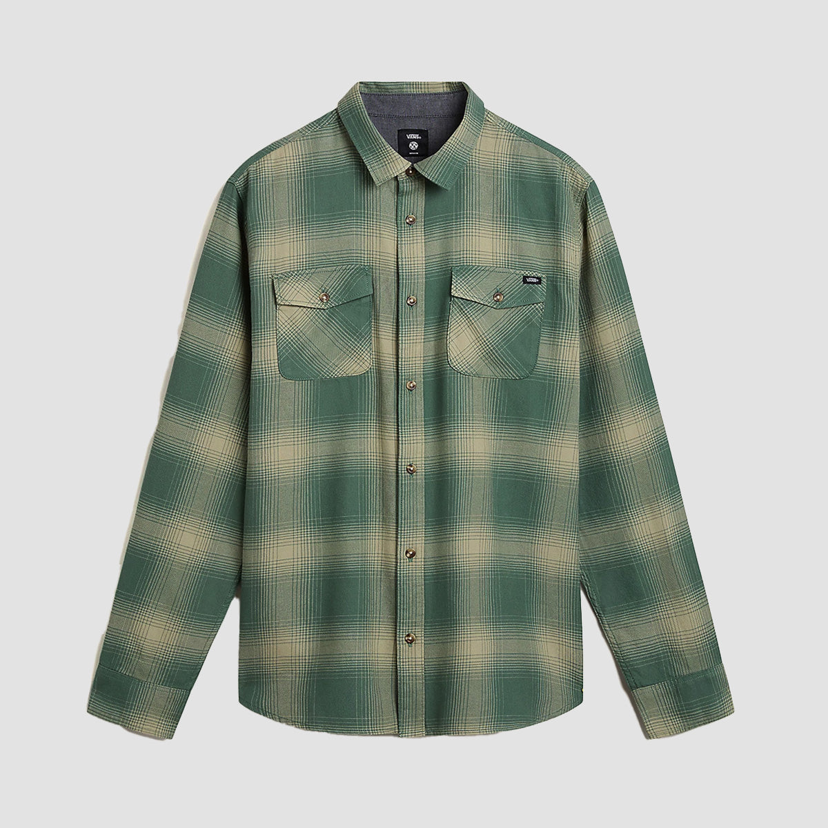 Vans Monterey III Longsleeve Shirt Dark Forest/Elm