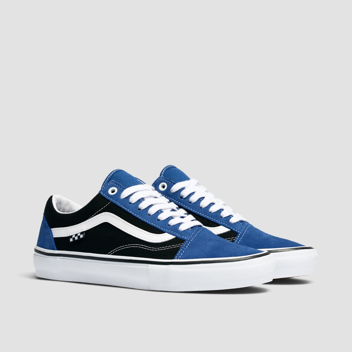 Vans blue outlet black