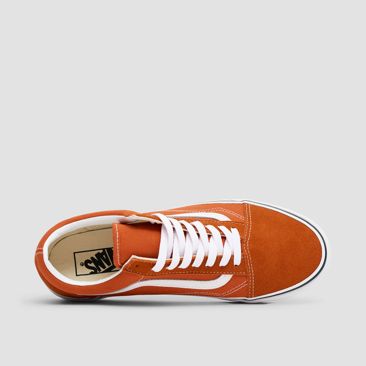 Vans old skool ochre & true 2024 white womens shoes