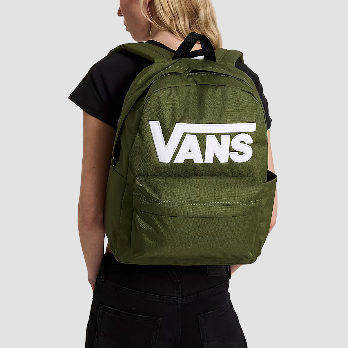 Vans Old Skool Drop V 22L Backpack Green Balsam