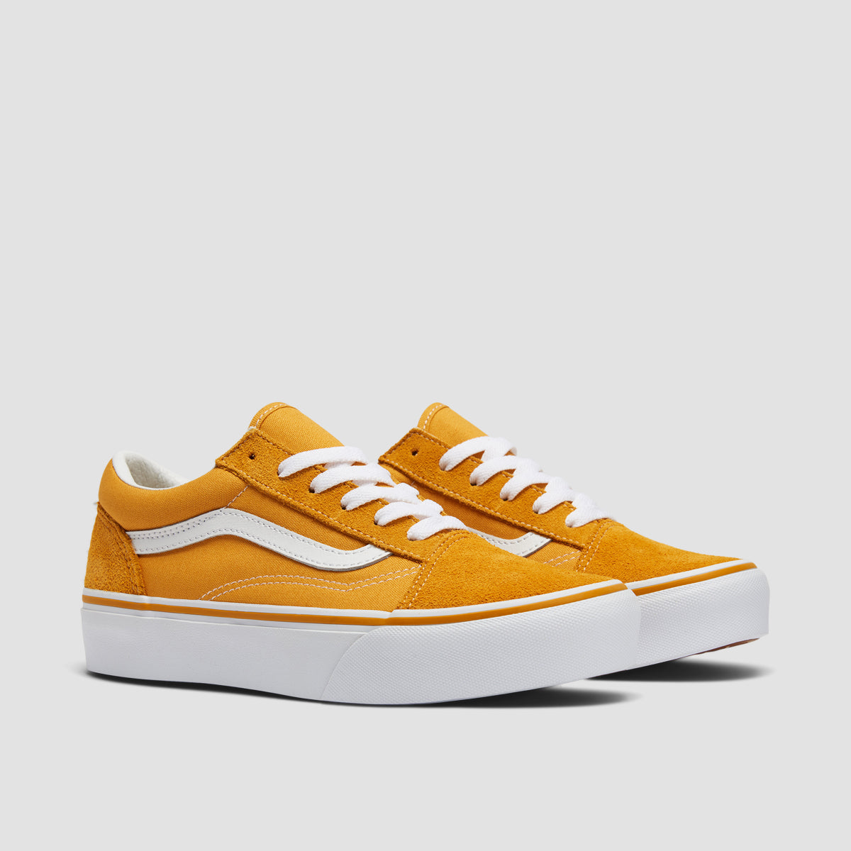 Vans Old Skool Platform Shoes - Golden Glow - Kids